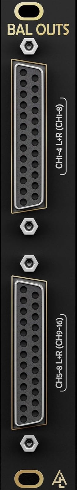 After Later Audio Bal Outs 전면 패널