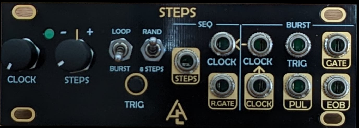 After Later Audio STEPS 1U 전면 패널
