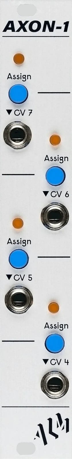 ALM Busy Circuits AXON-1 전면 패널