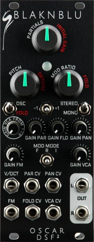 BlaknBlu Oscar DSF Mk II 전면 패널