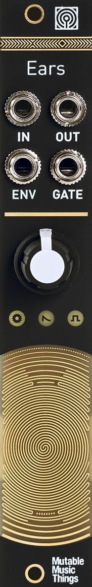 Mutable Instruments Ears 전면 패널